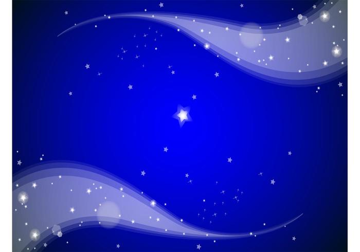 Starry Night Vector Starry Night Vector