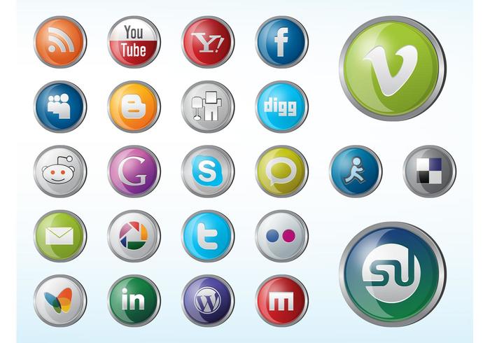 Glossy Website Icons Glossy Website Icons