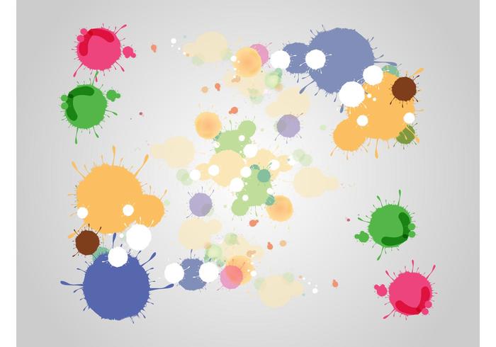 Colorful Splatters Colorful Splatters
