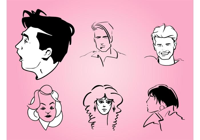 Portrait Illustrations Portrait Illustrations
