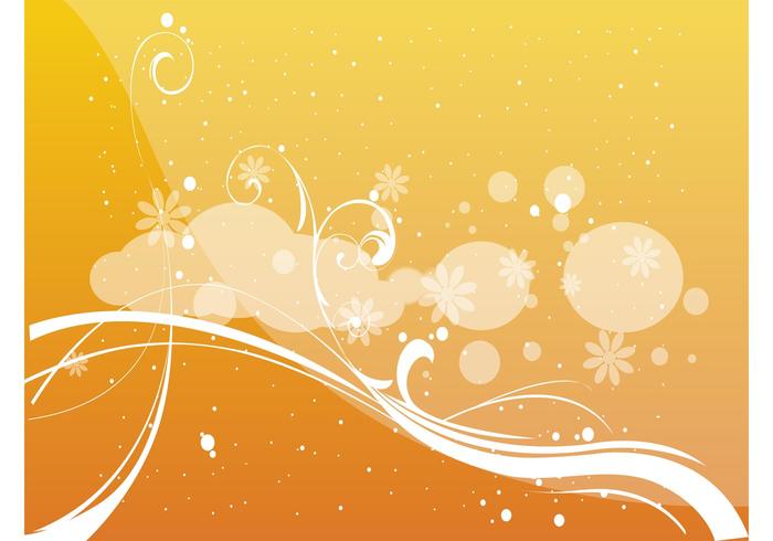 Abstract Floral Vector Abstract Floral Vector