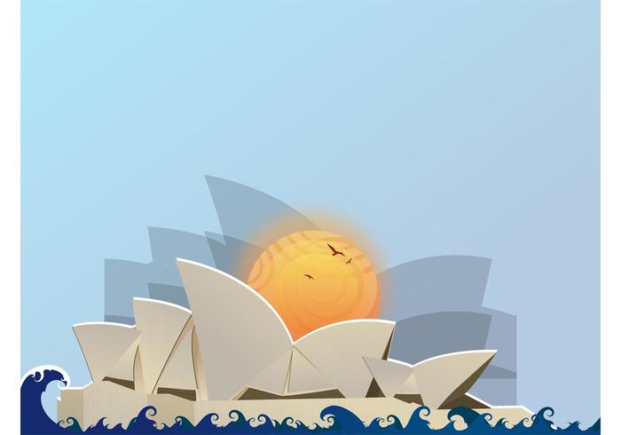 Sydney Opera House vector