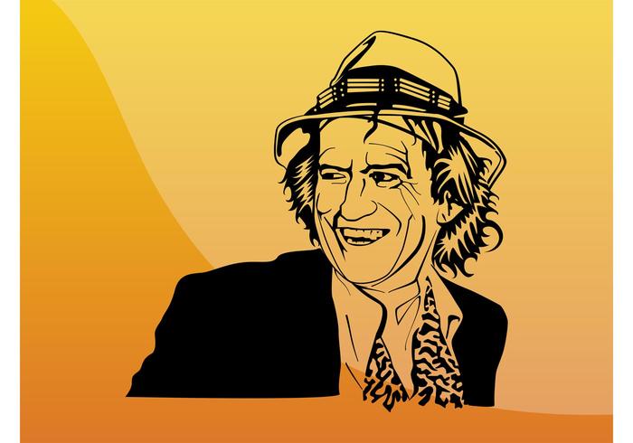 Keith Richards Portrait Keith Richards Portrait
