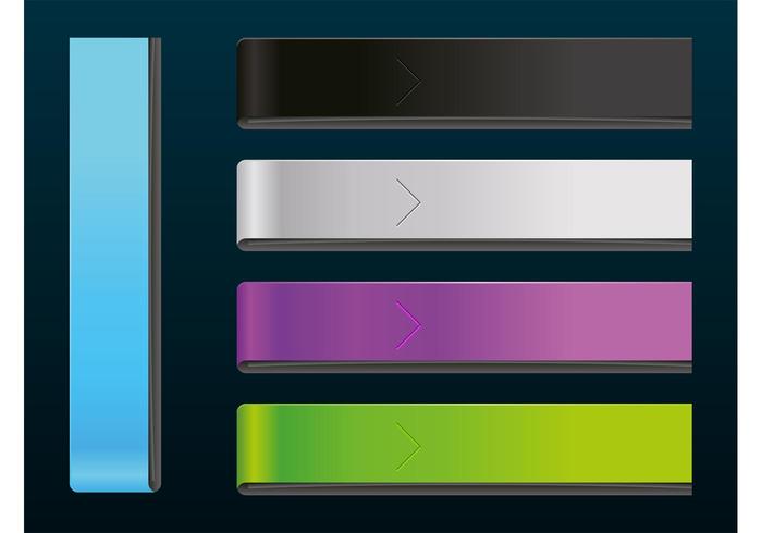 Glossy Banners Vector Glossy Banners Vector