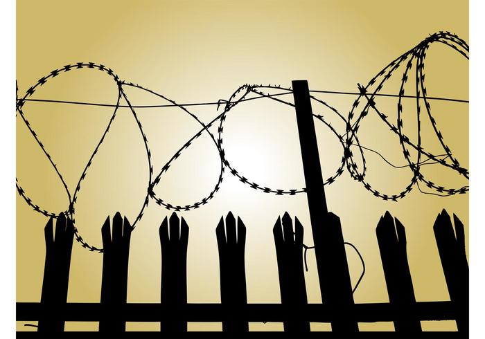 Barbed Wire Vector Barbed Wire Vector