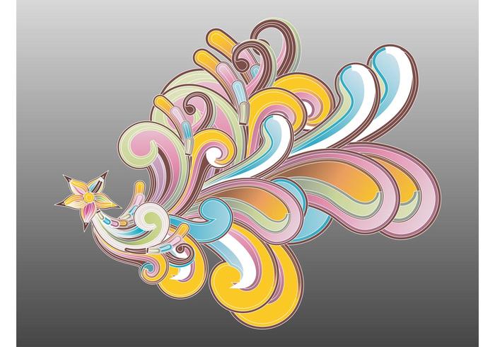 Abstract Flower Graphics Abstract Flower Graphics