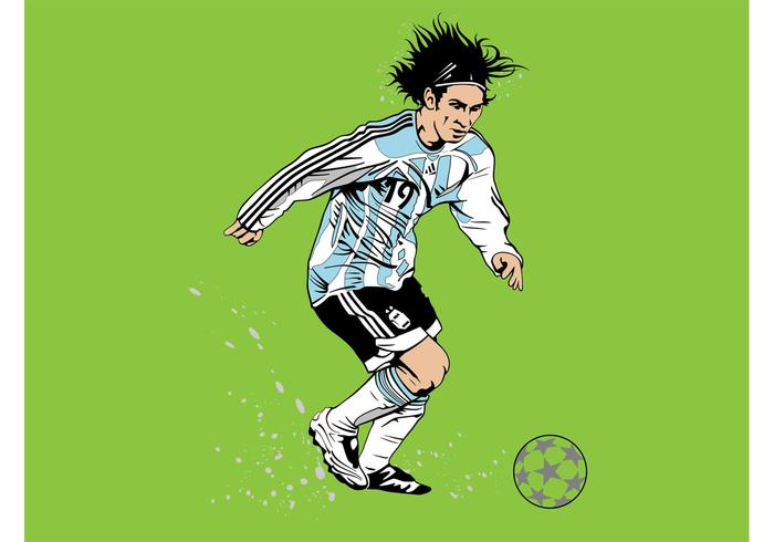 Messi Vector