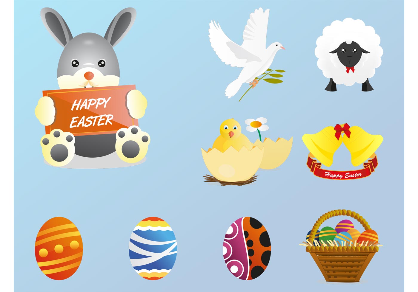 Download Easter Vectors - Download Free Vector Art, Stock Graphics ...