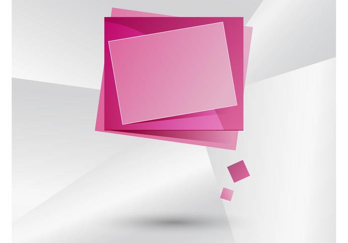 Rectangle Speech Bubble Rectangle Speech Bubble