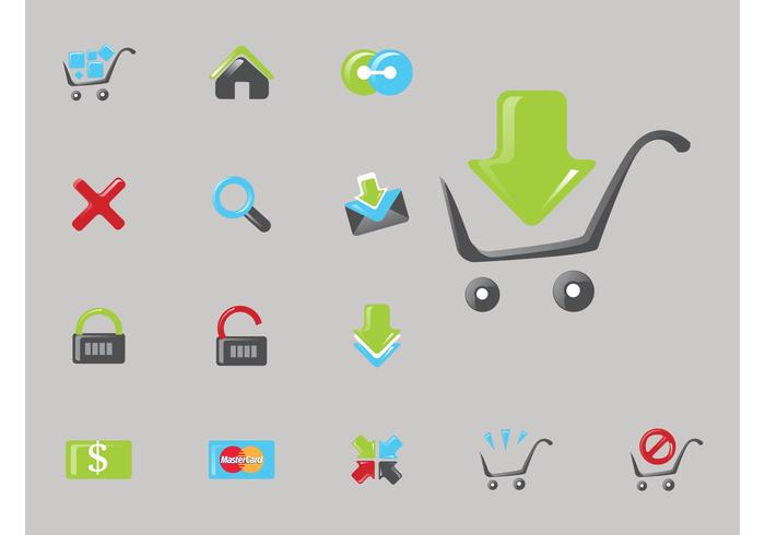 Online Shopping Icons Online Shopping Icons
