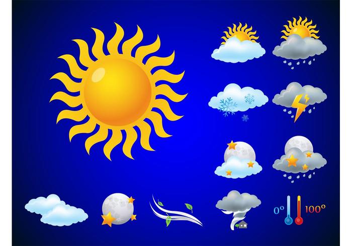 Weather Icons Vectors Weather Icons Vectors