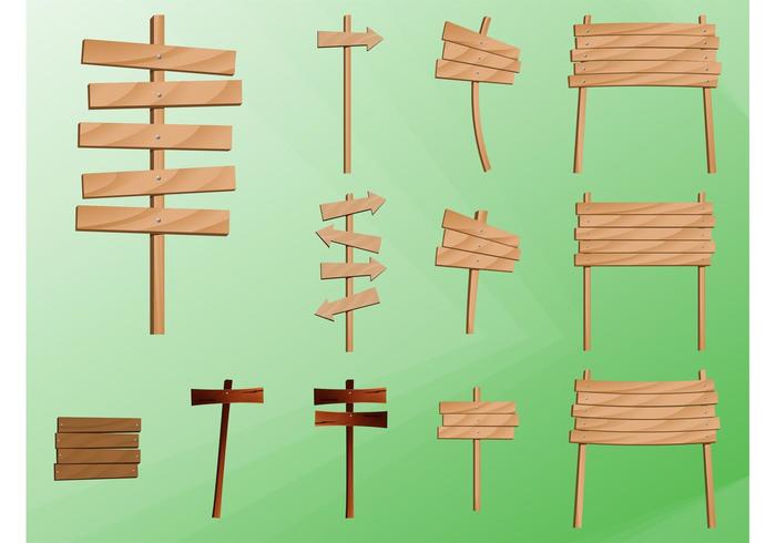 Wooden Post Signs Wooden Post Signs