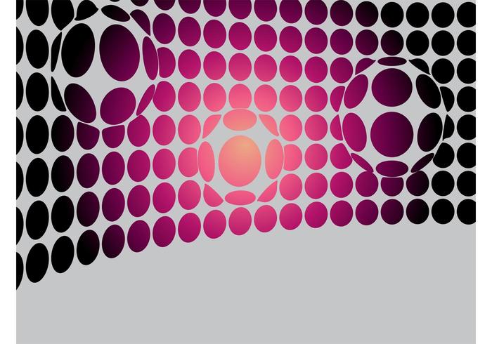 Warped Dots Vector Warped Dots Vector
