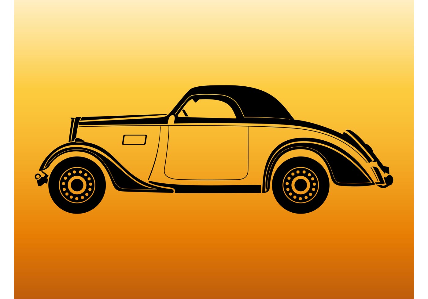 Download Vintage Car Outlines - Download Free Vector Art, Stock ...