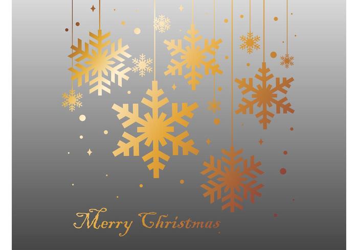 Snowflakes Christmas Card Snowflakes Christmas Card