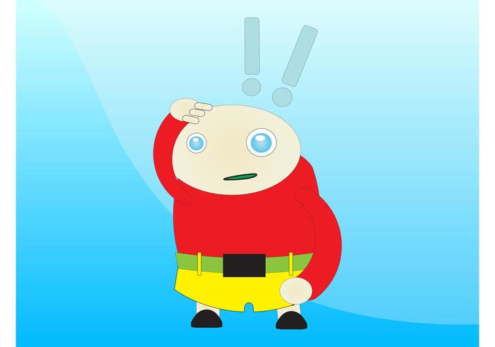 Surprised Character Surprised Character