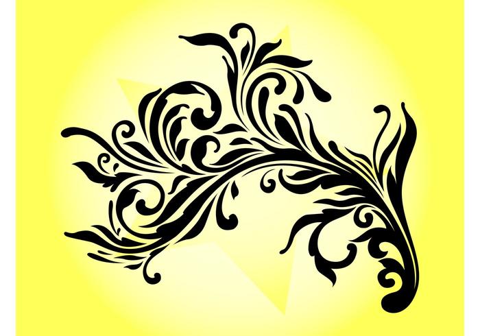 Flower Decorative Swirls Flower Decorative Swirls