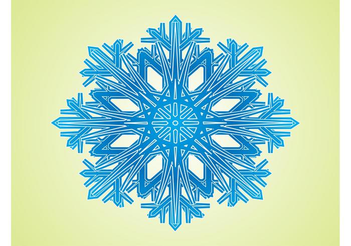 Geometric Snowflake Geometric Snowflake