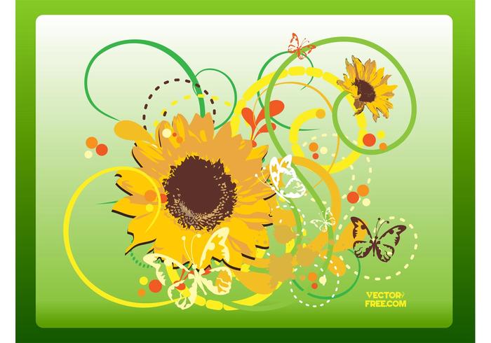 Beautiful Flower Vector Beautiful Flower Vector