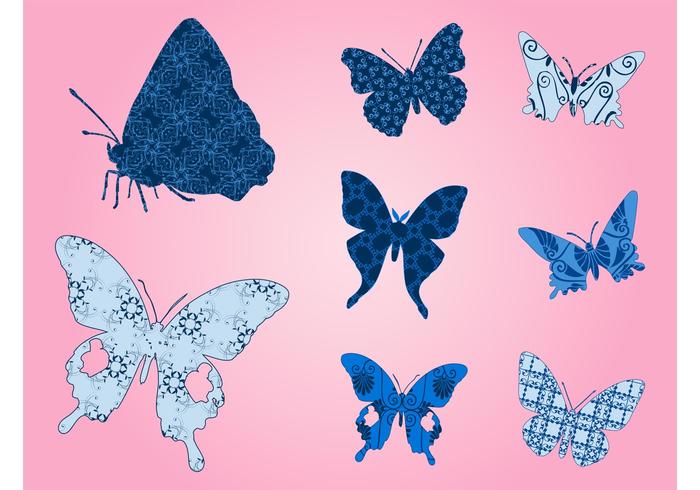 Butterflies With Patterns Butterflies With Patterns