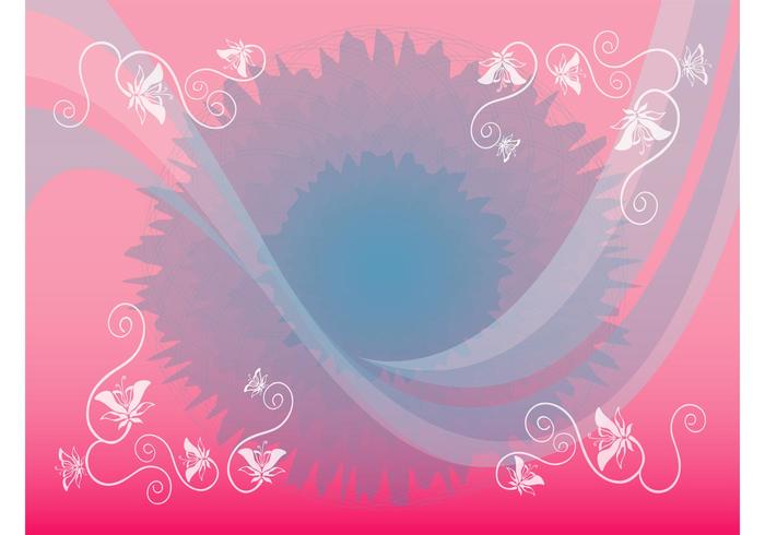 Floral Background Vector Floral Background Vector