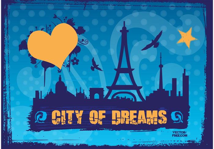 City Of Dreams Vector City Of Dreams Vector