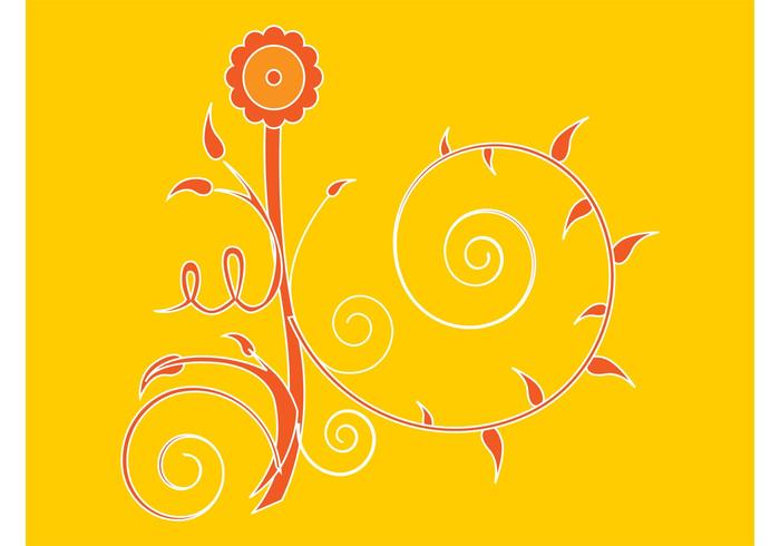 Swirling Flower Swirling Flower