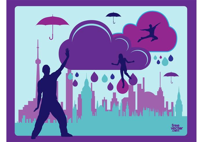 Rainy Day Vector Rainy Day Vector