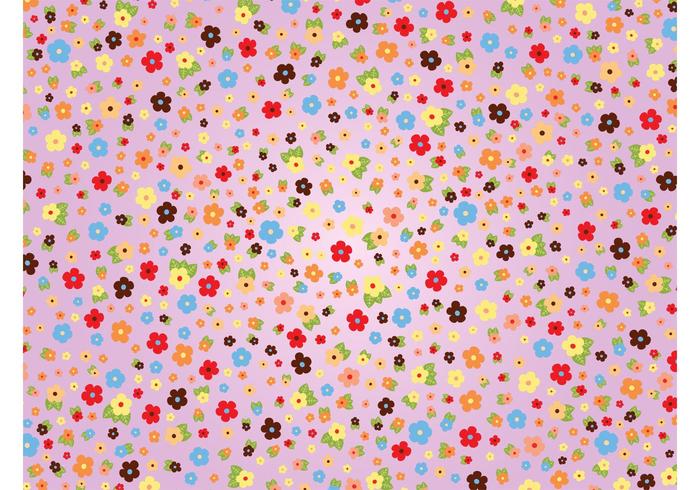 Spring Pattern Vector Spring Pattern Vector