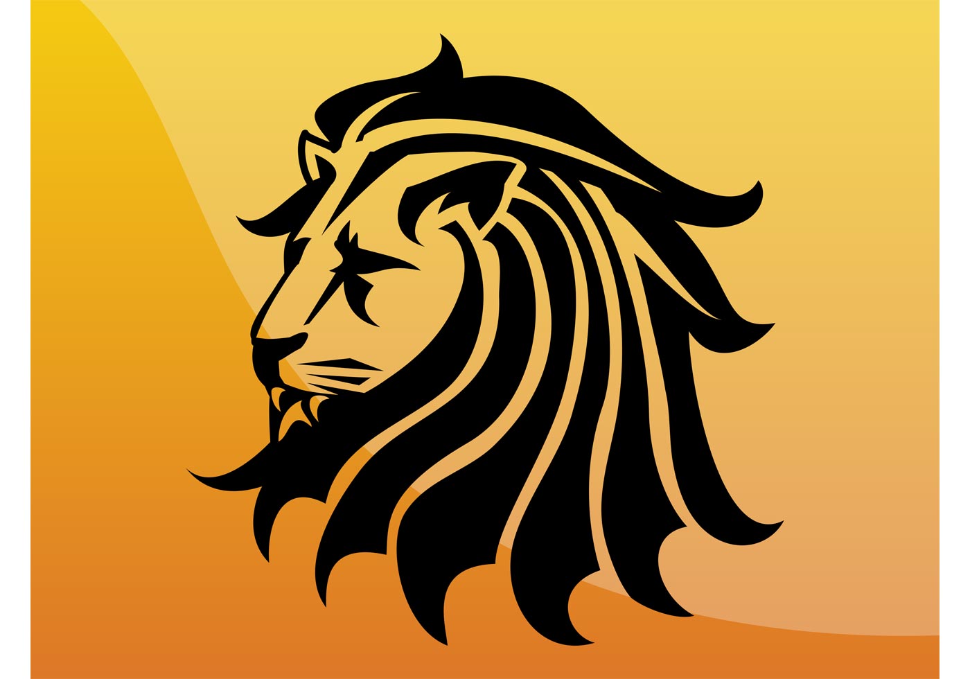 Download Lion Head Icon - Download Free Vector Art, Stock Graphics ...