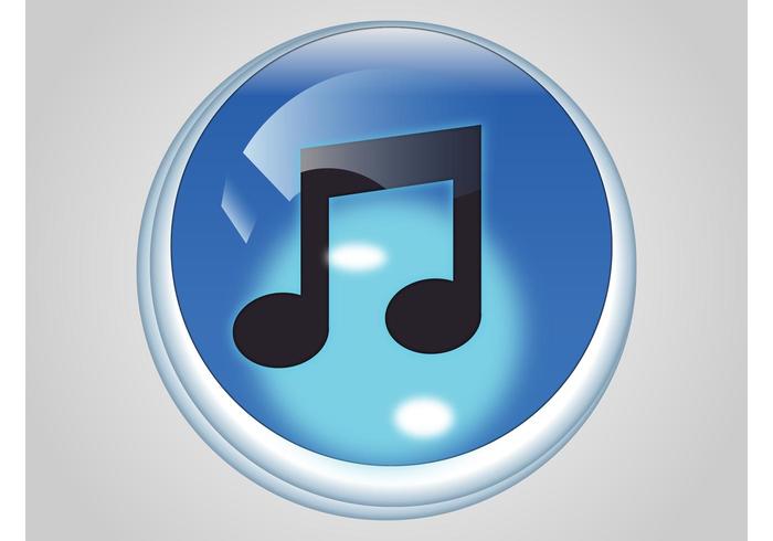 iTunes Icon vector