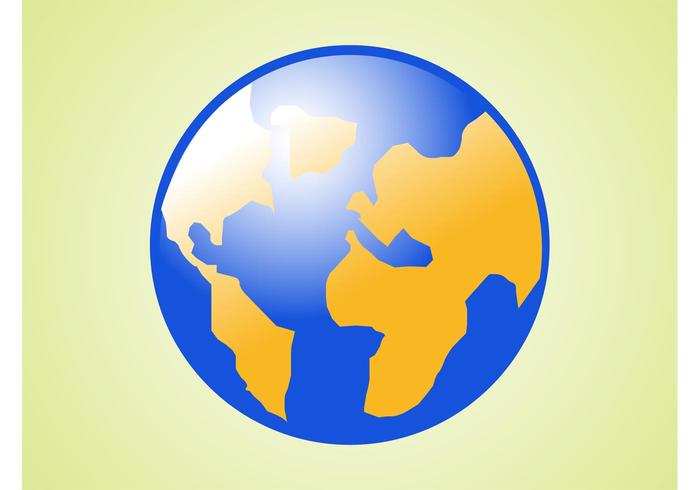 Planet Earth Icon Planet Earth Icon