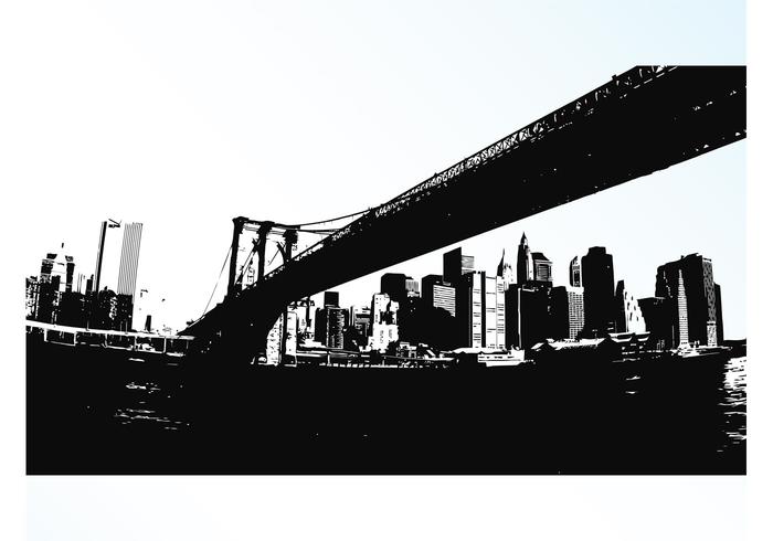 Long Bridge Vector Long Bridge Vector
