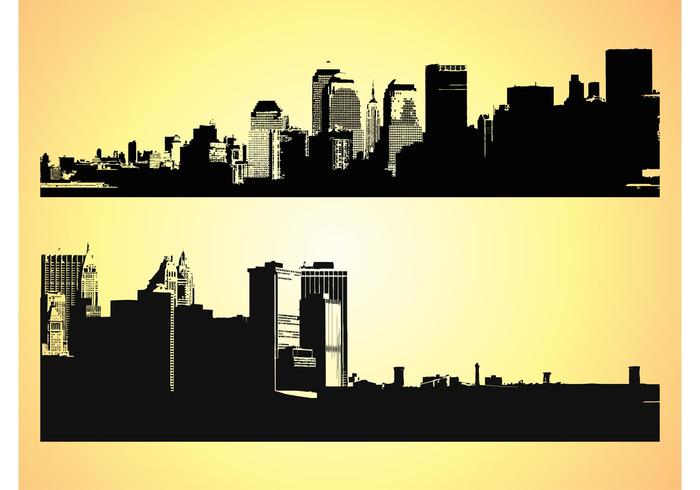 Big Cities Vectors Big Cities Vectors