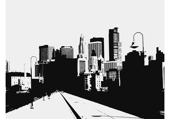 City Road Illustration City Road Illustration