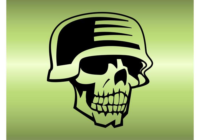 Skull With Helmet Skull With Helmet