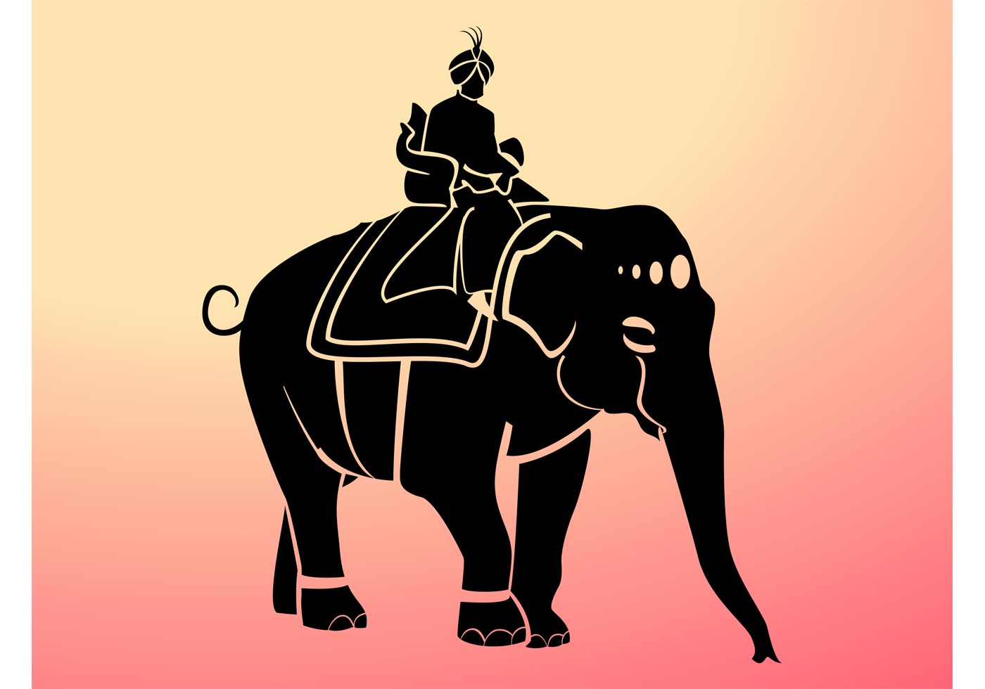 Download Maharaja Silhouette - Download Free Vector Art, Stock ...