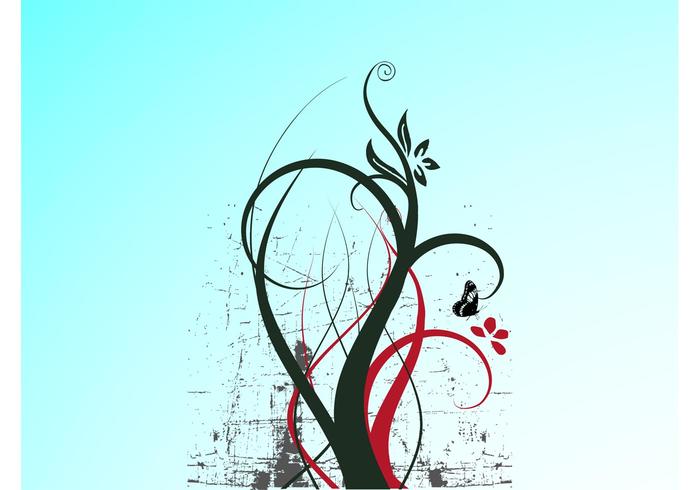 Grunge Spring Vector Grunge Spring Vector