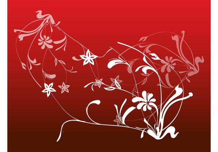 Vector Flower Decorations Vector Flower Decorations