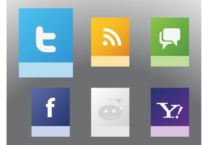 Social Websites Vectors