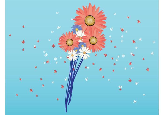 Spring Flowers Vector