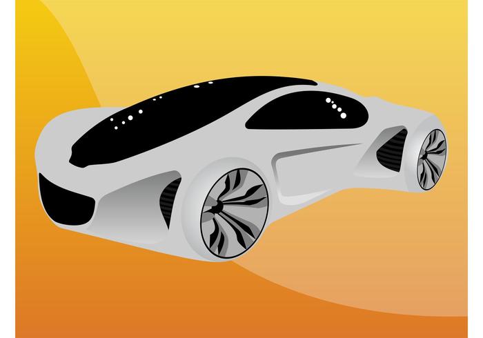 Futuristic Car vector