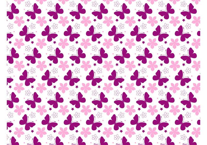 Spring Vector Pattern Spring Vector Pattern