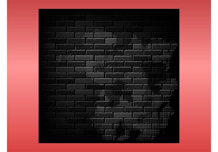 Dark Brick Wall