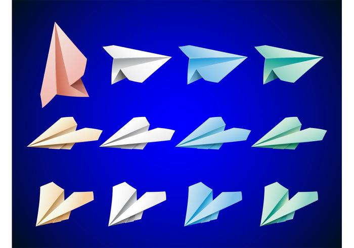 Colorful Paper Planes Colorful Paper Planes