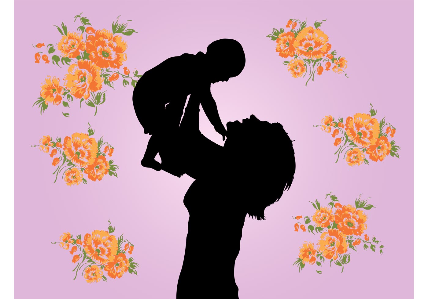 Download Mother And Child Graphics - Download Free Vector Art, Stock Graphics & Images