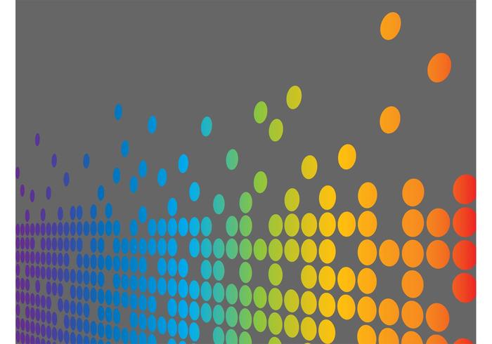 Dotted Rainbow Vector Dotted Rainbow Vector