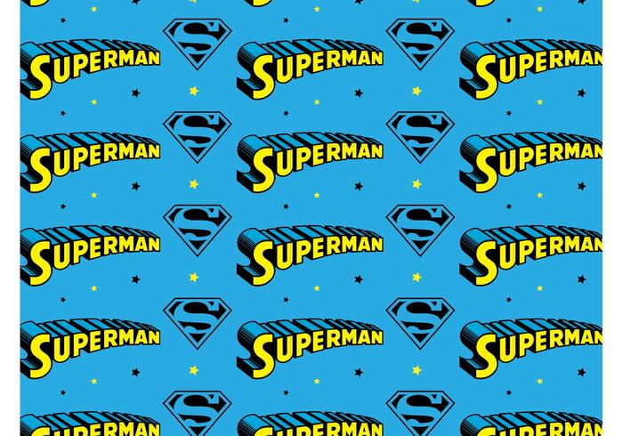 Superman Pattern vector