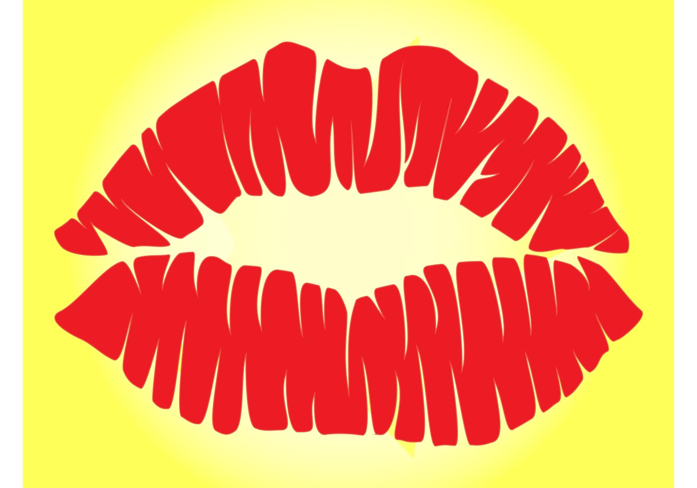 Download Print of Lips - Download Free Vector Art, Stock Graphics ...