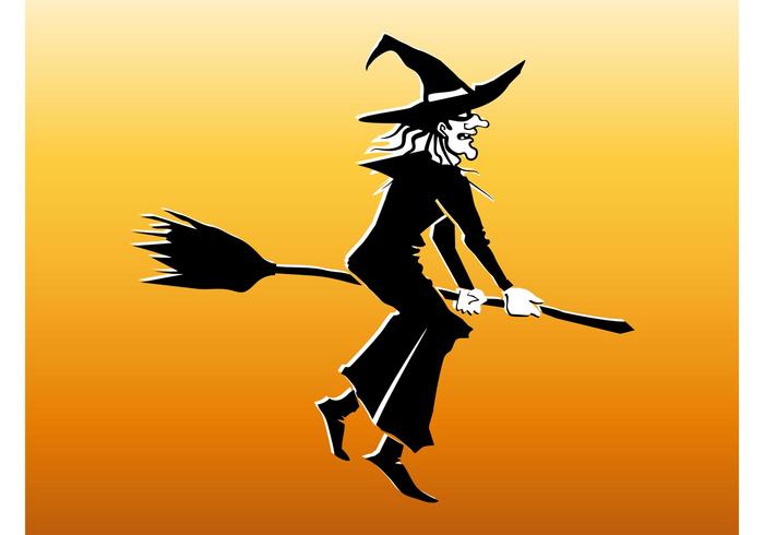 Witch On Broom Witch On Broom